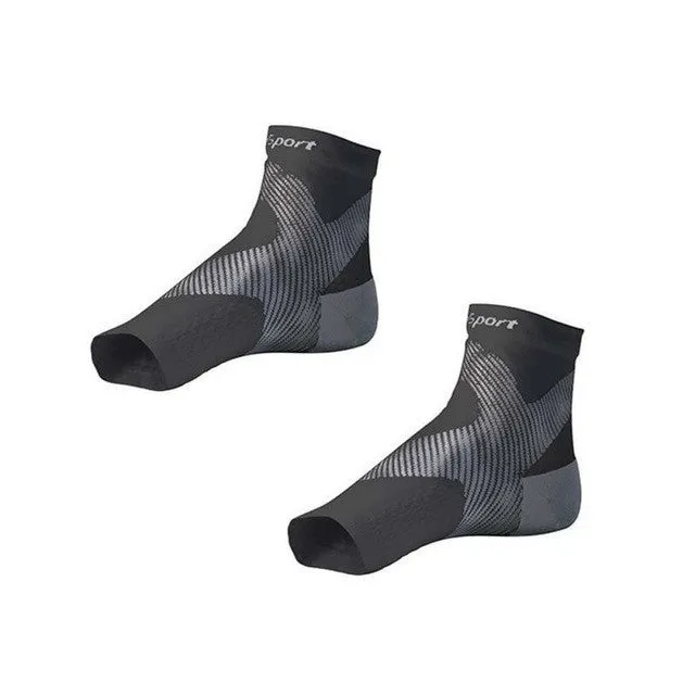 2-in 1 Yoga & Compression Socks / Unisex / Comfortable, Soft, Stretchable, Breathable