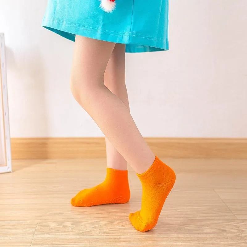 3-piece Children's Socks Antiskid Low Cut Socks