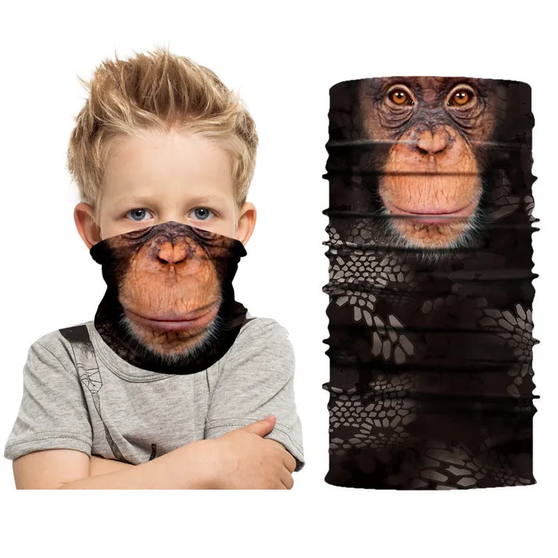 3D Digital Printing Children's Small Animal Outdoor Sun Mask