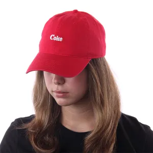 American Needle Coca Cola Micro Ball Park Cap - Red