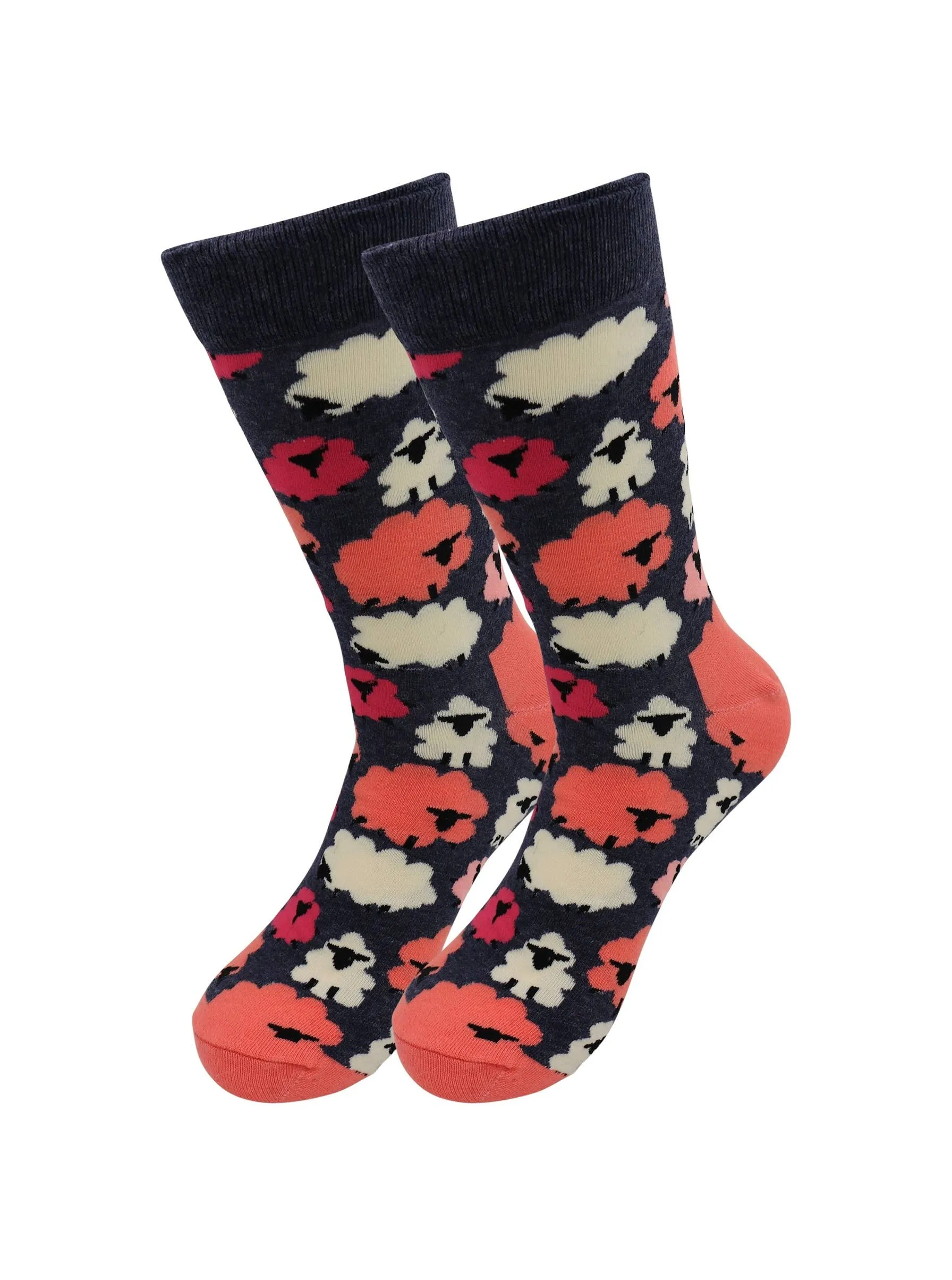 Animal Socks – Rooster, Pig, Cow, Panda, Sheep - Fun Socks