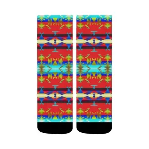 Between the Mountains Greasy Sierra Crew Socks