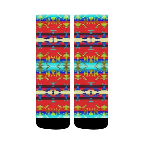 Between the Mountains Greasy Sierra Crew Socks