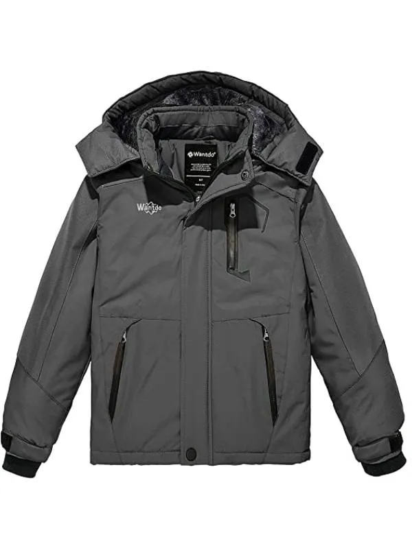 Boys Fleece Ski Jacket