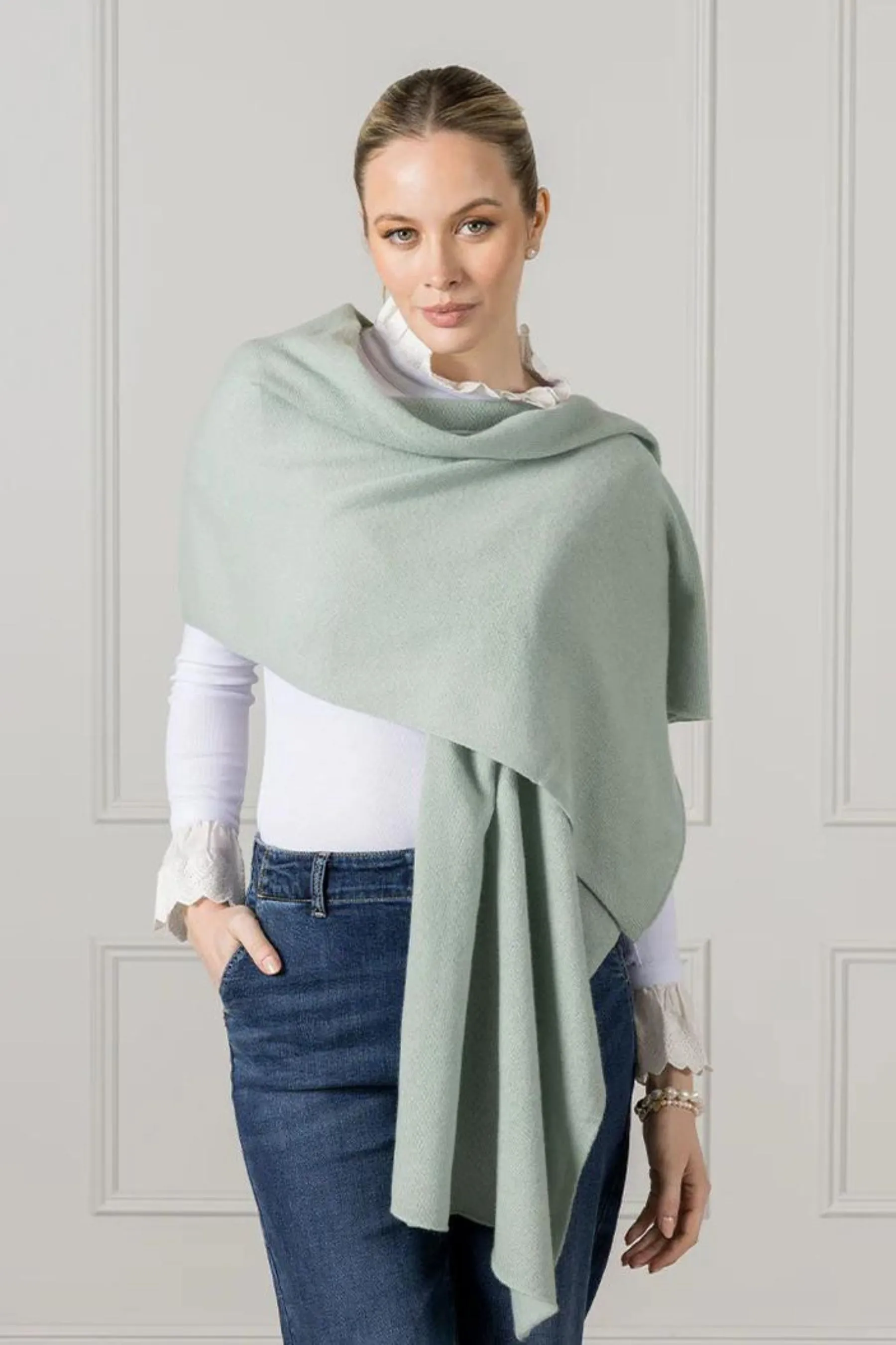 Cashmere Scarf | Sage