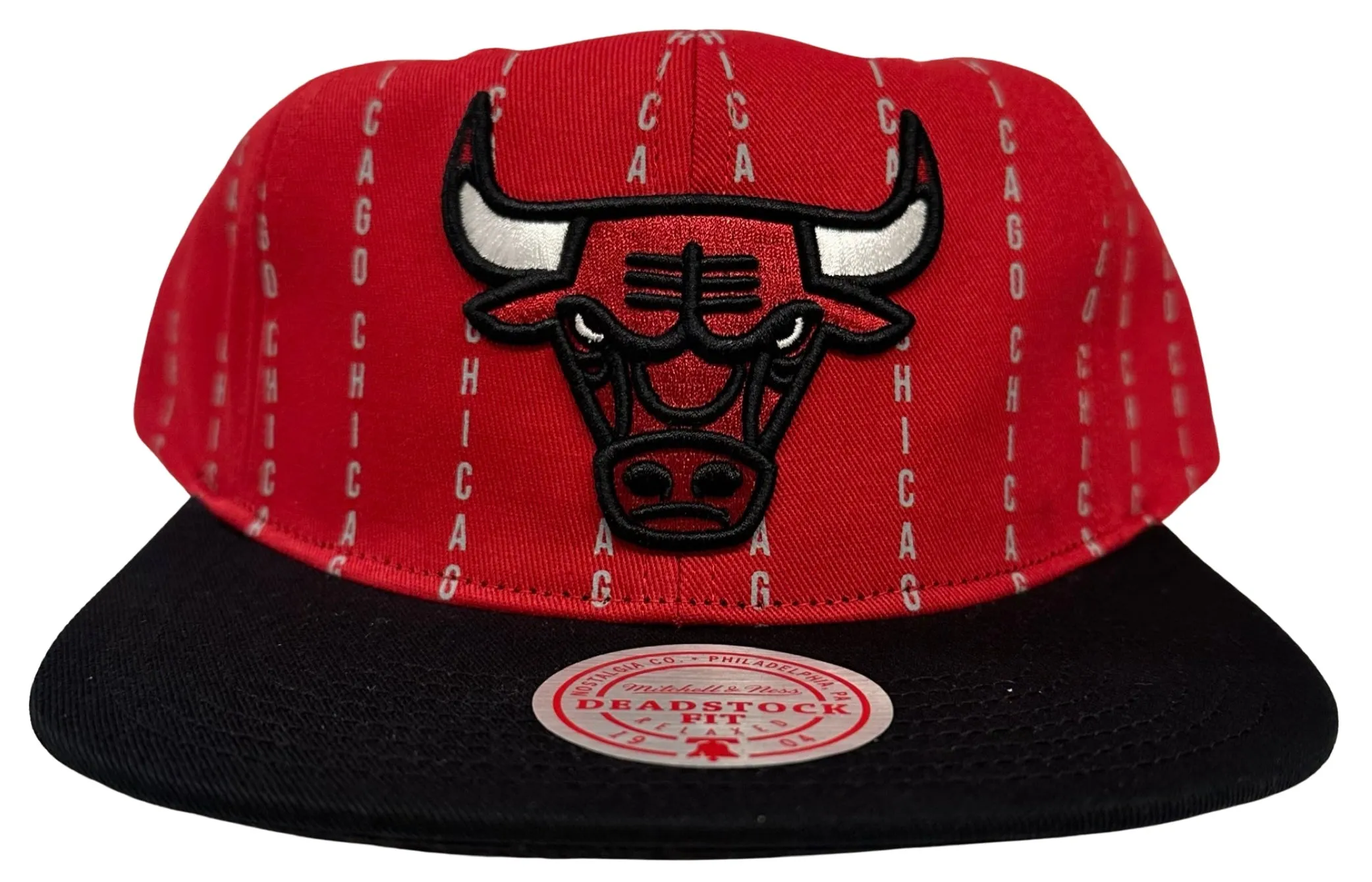 *Chicago Bulls* ~Deadstock fit~ (Soft Shell) snapback hats by Mitchell & Ness