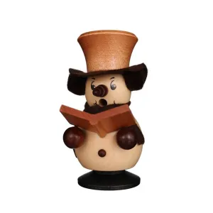 Christian Ulbricht Smoker - Snowman Caroler - Natural