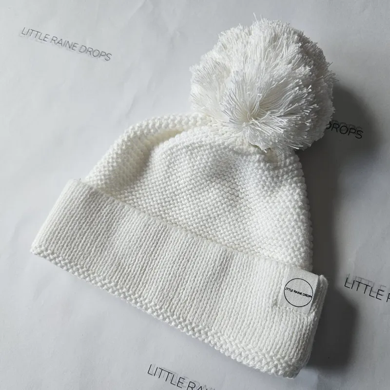 Cotton Knit Baby Hats