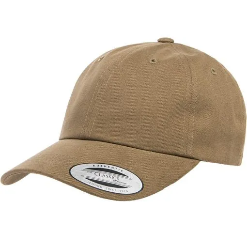 Custom Embroidery, 6245PT YP Classics Peached Cotton Twill Dad Hats