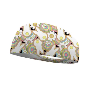 Doodle Retro Peep Color Your Own Wicking Headband