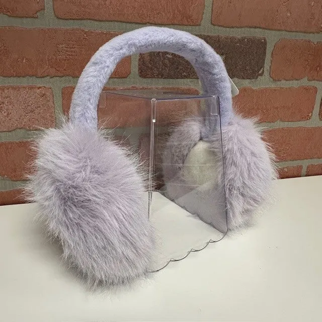 Earmuffs - Lavendar Fuzzy