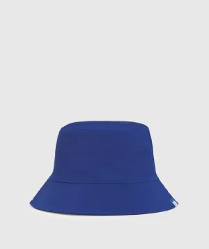 Gymshark Reversible Bucket Hat - Vintage Blue/Navy