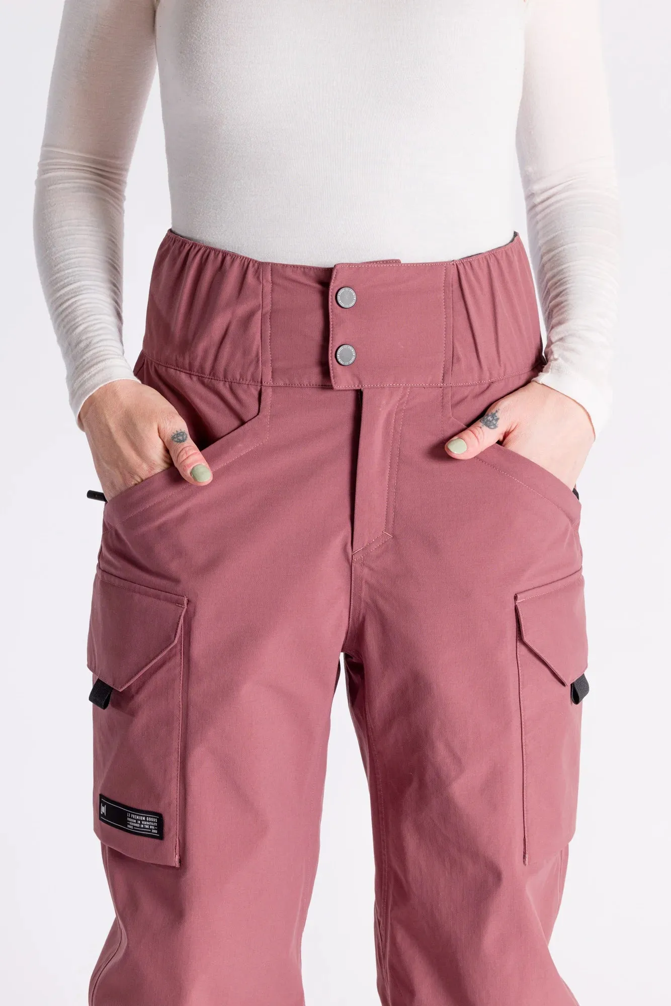 L1 Rika Womens Pants Burnt Rose