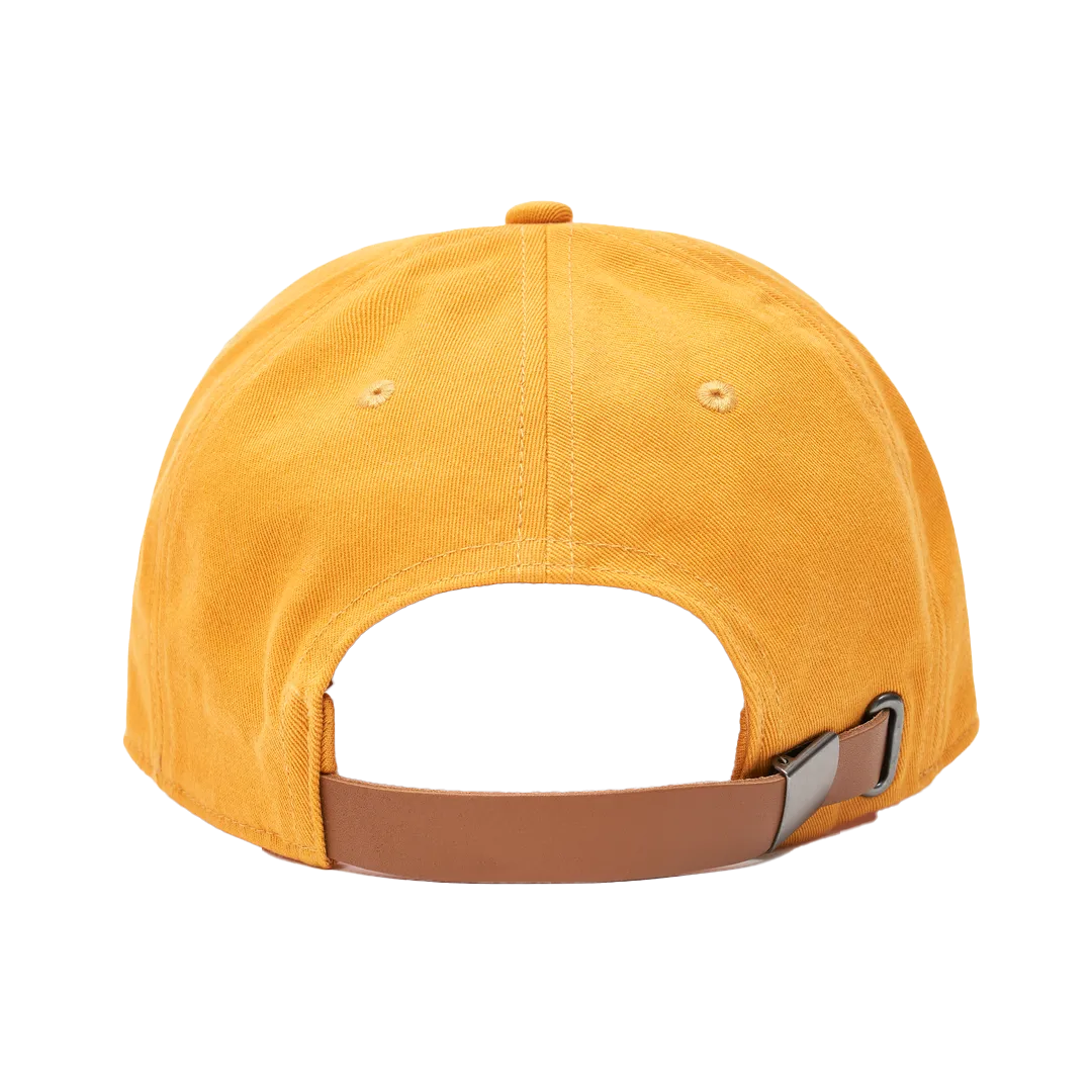 Leather Logo Badge Soft Crown King Crab Orange