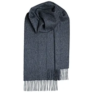 Lochcarron - Bowhill Lambswool Scarf - Charcoal