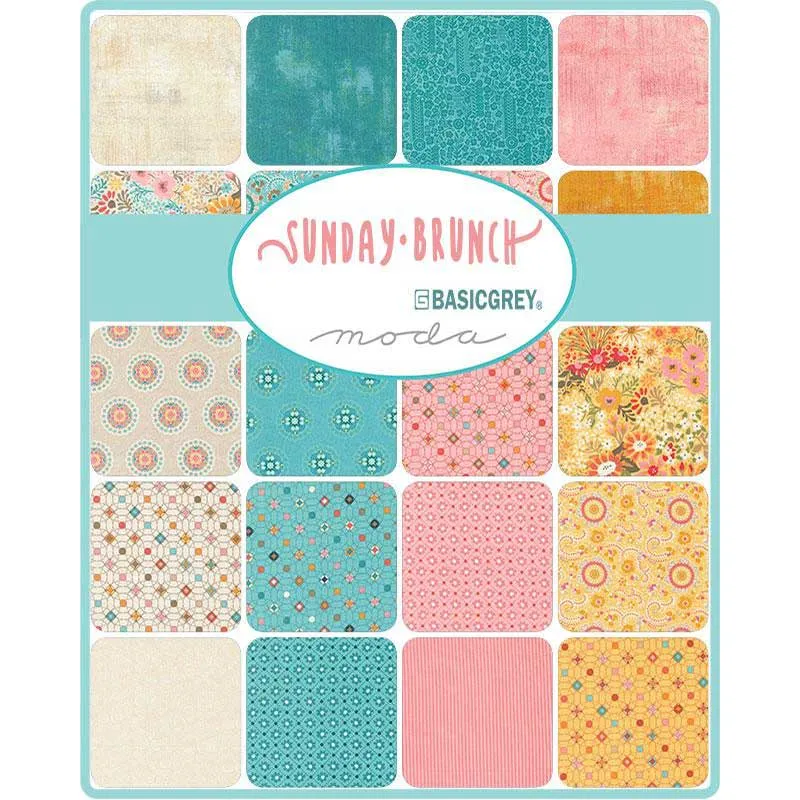 Moda Sunday Brunch Fat Quarter Pack 34 Piece 30750AB