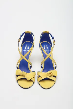 Molly Bow Sandal in Yellow