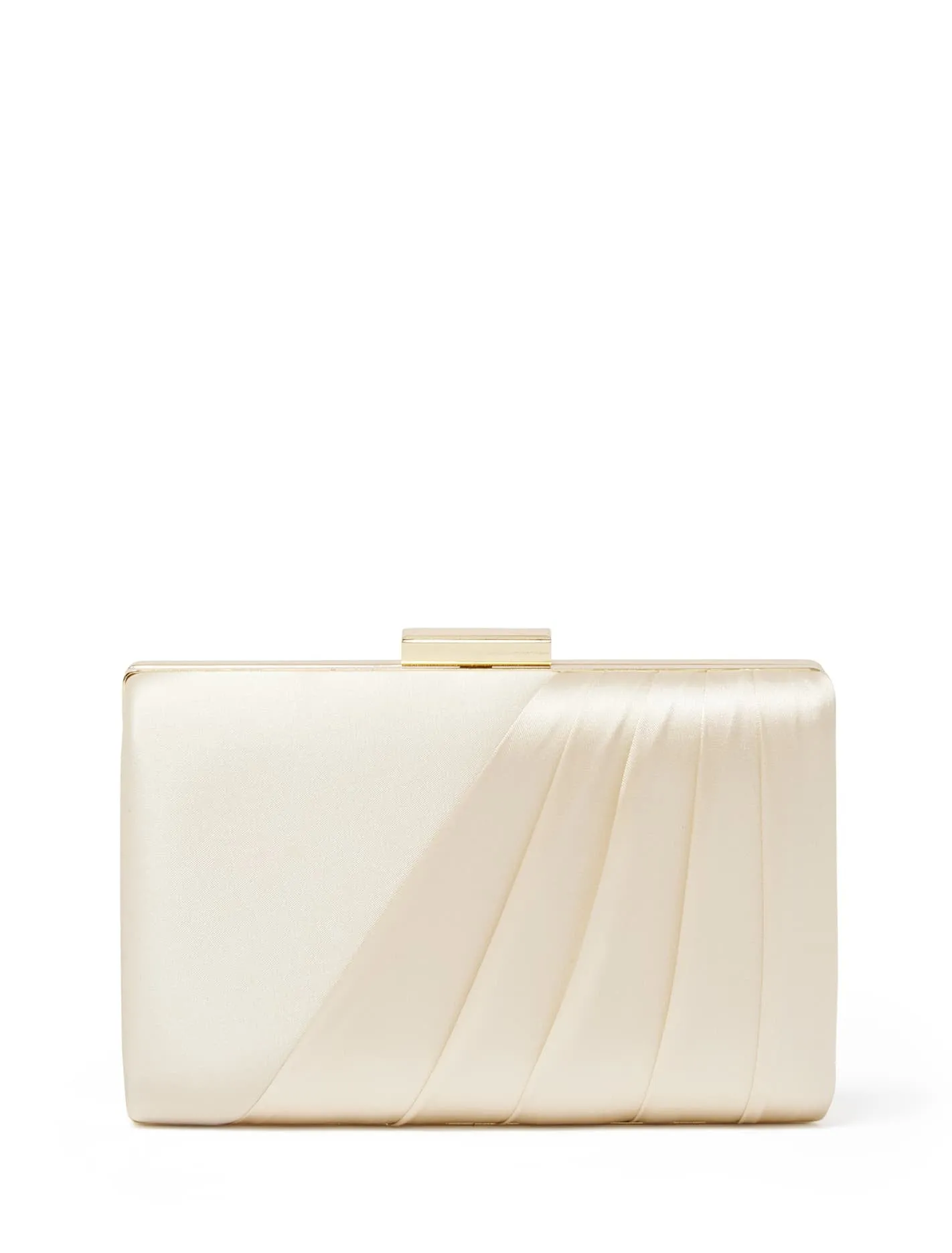 Nadia Pleated Panel Clutch