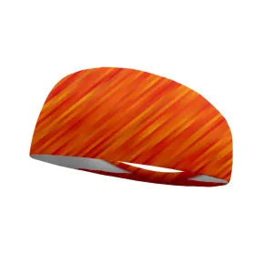 Orange Flash Performance Wicking Headband