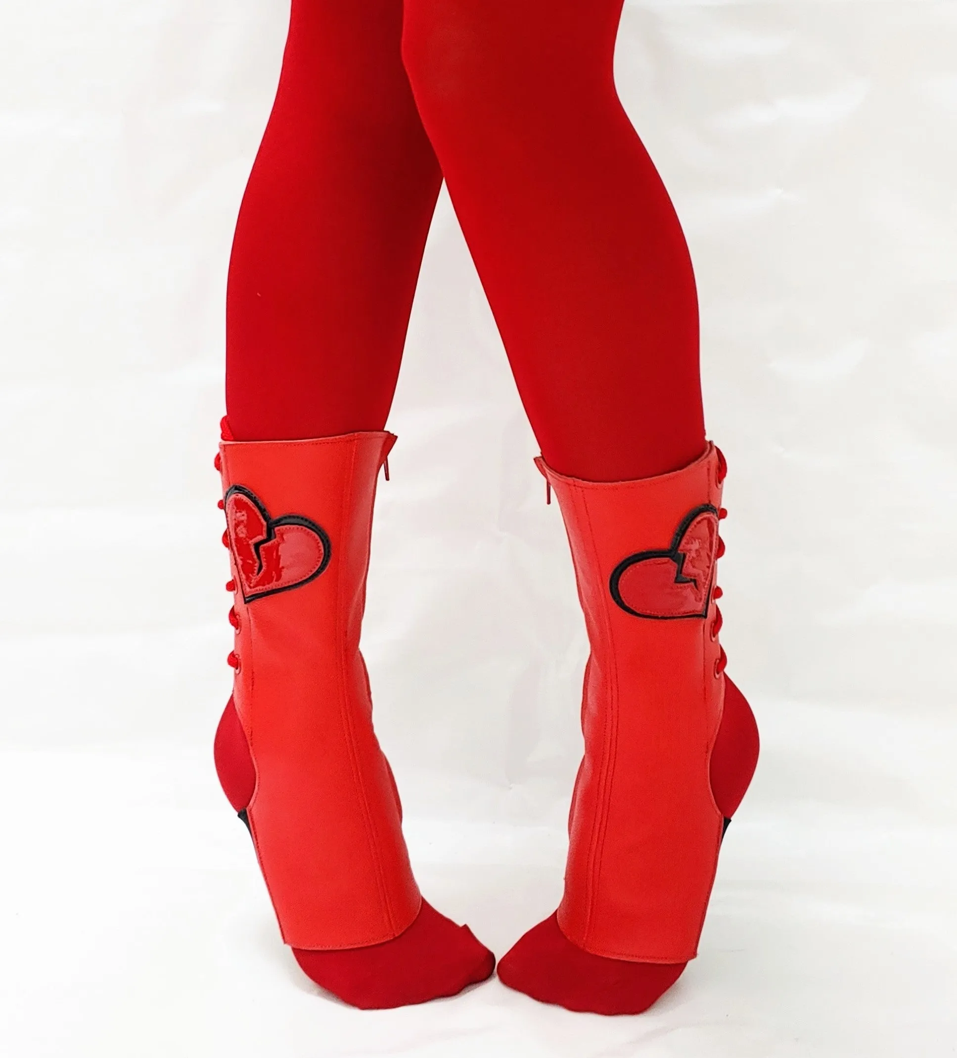 "Heartbreaker" Aerial Boots w/ side ZIPS