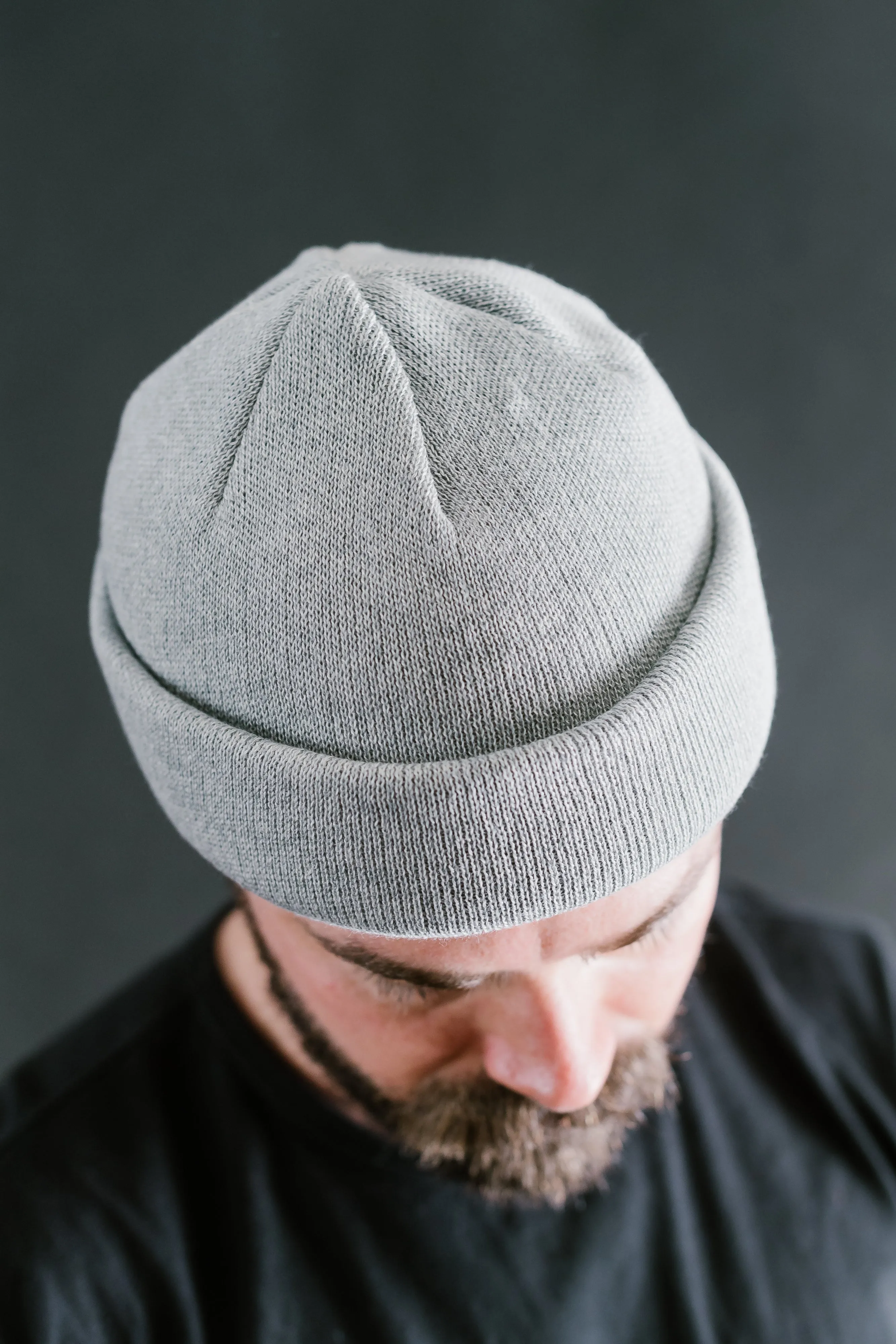 R5102 - Super Soft 2Way Beanie - Heather Gray