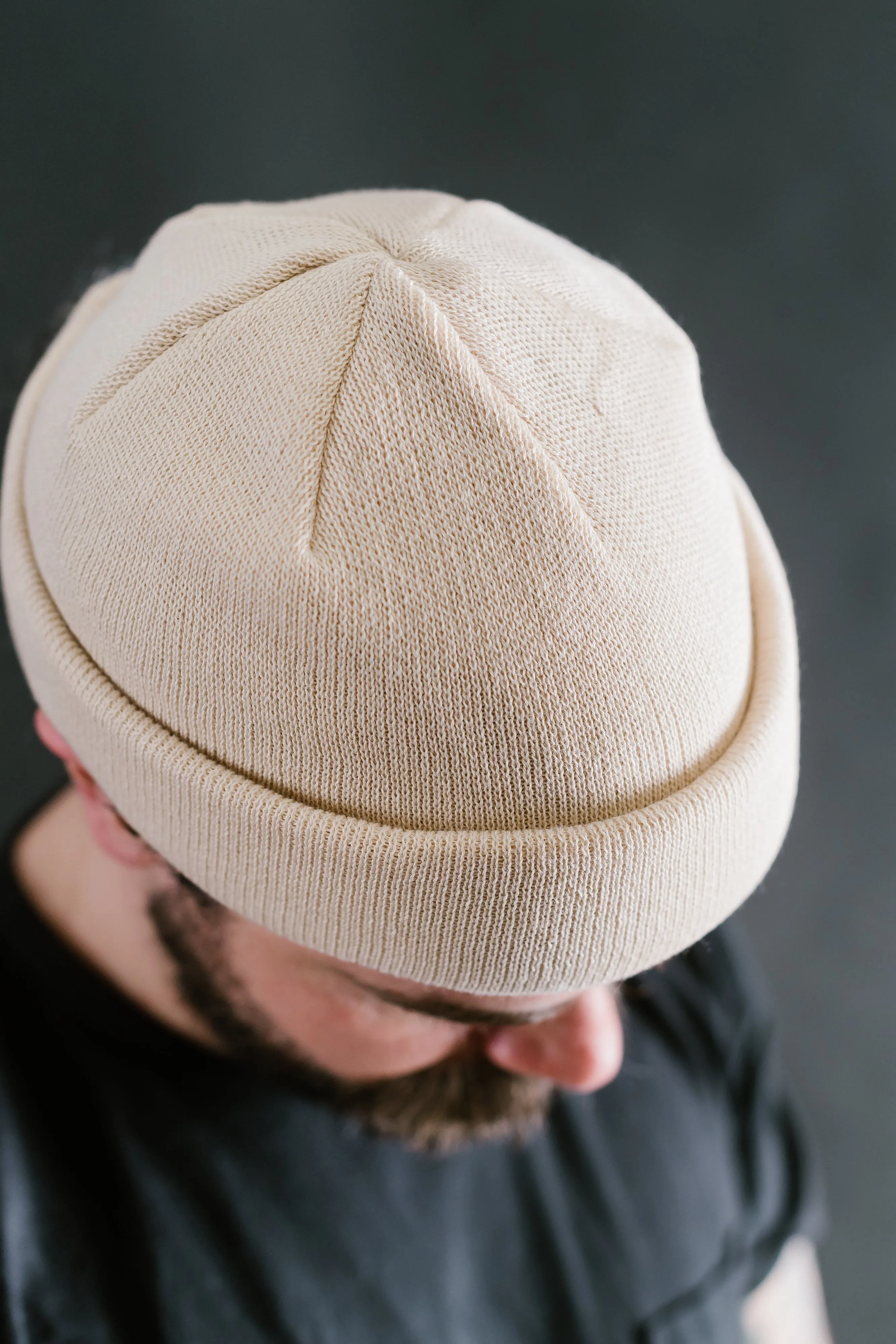 R5102 - Super Soft 2Way Beanie - Raw Beige