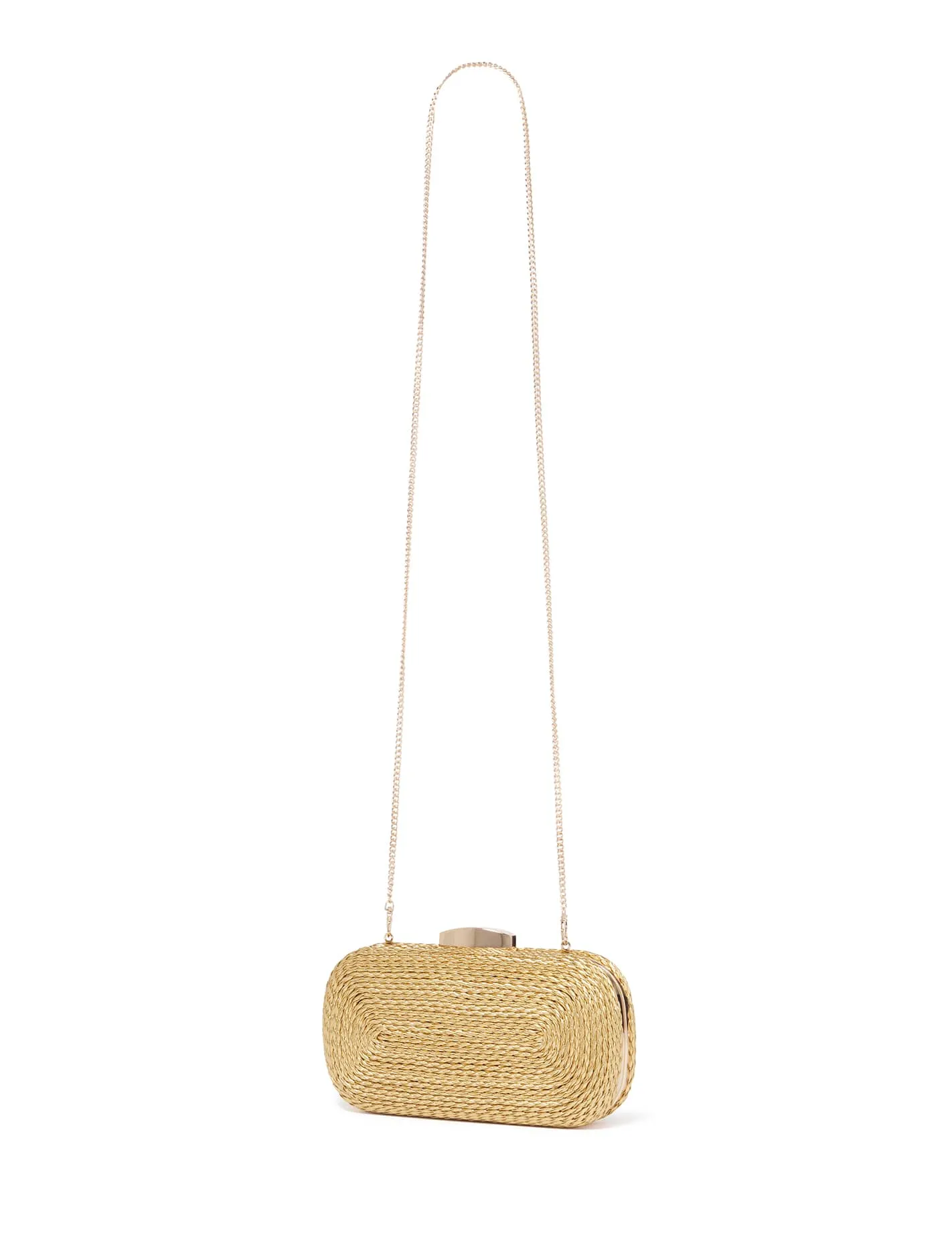 Reese Rope Hardcase Clutch - Signature