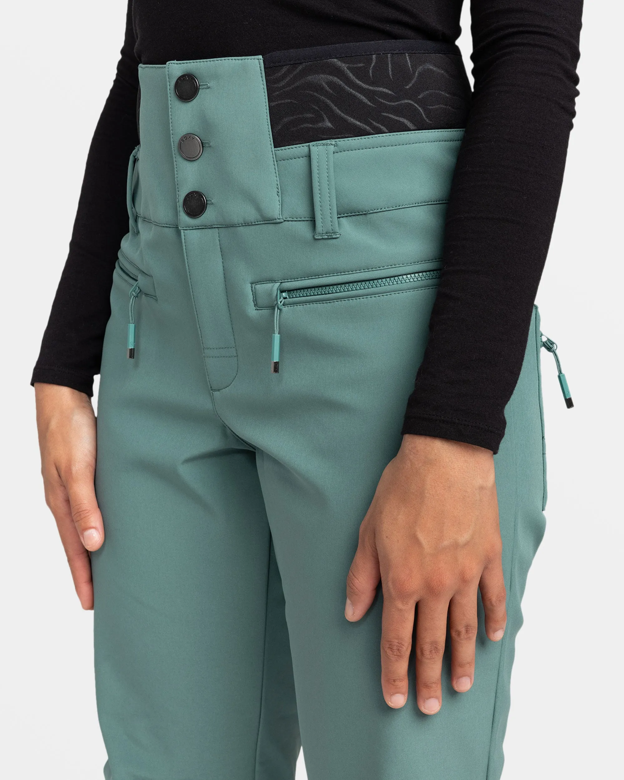 Rising High Snow Pants - Sea Pine