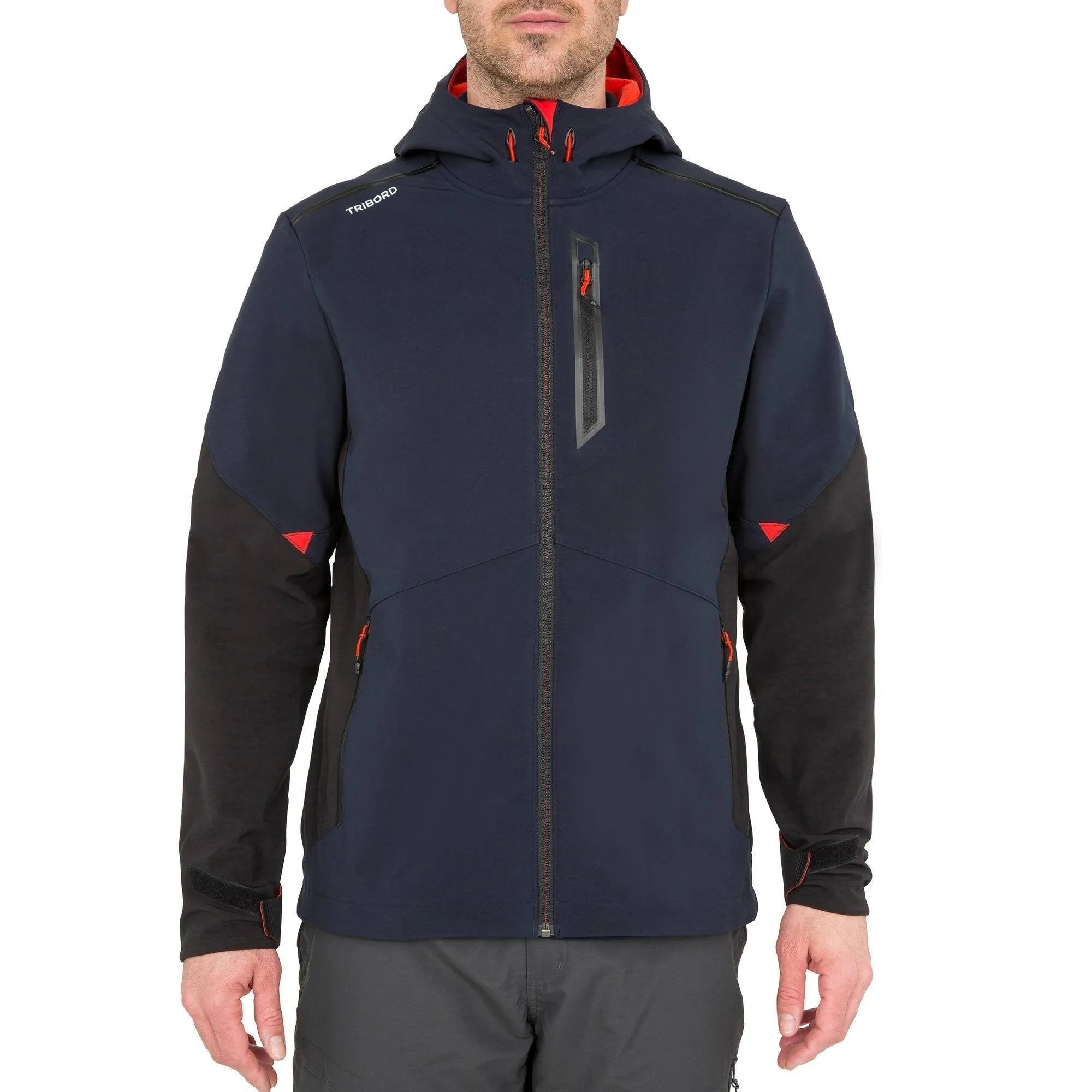 Sailing Jacket 900 Men's Softshell Fleece