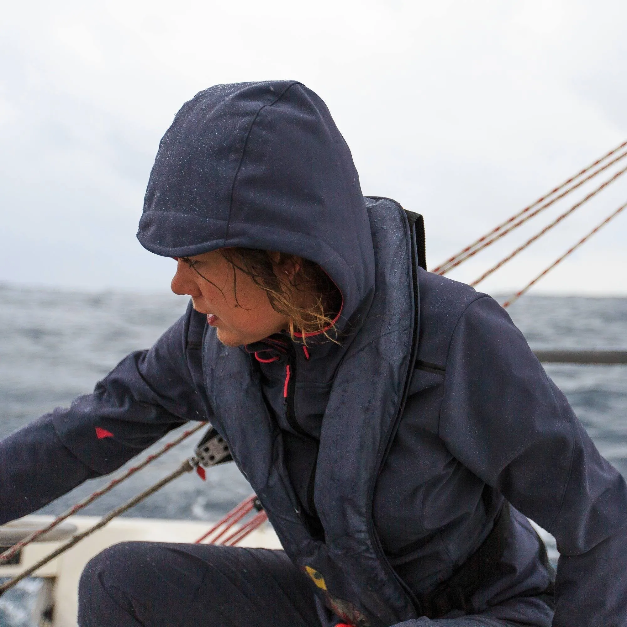 Sailing Jacket 900 Women's Softshell Fleece