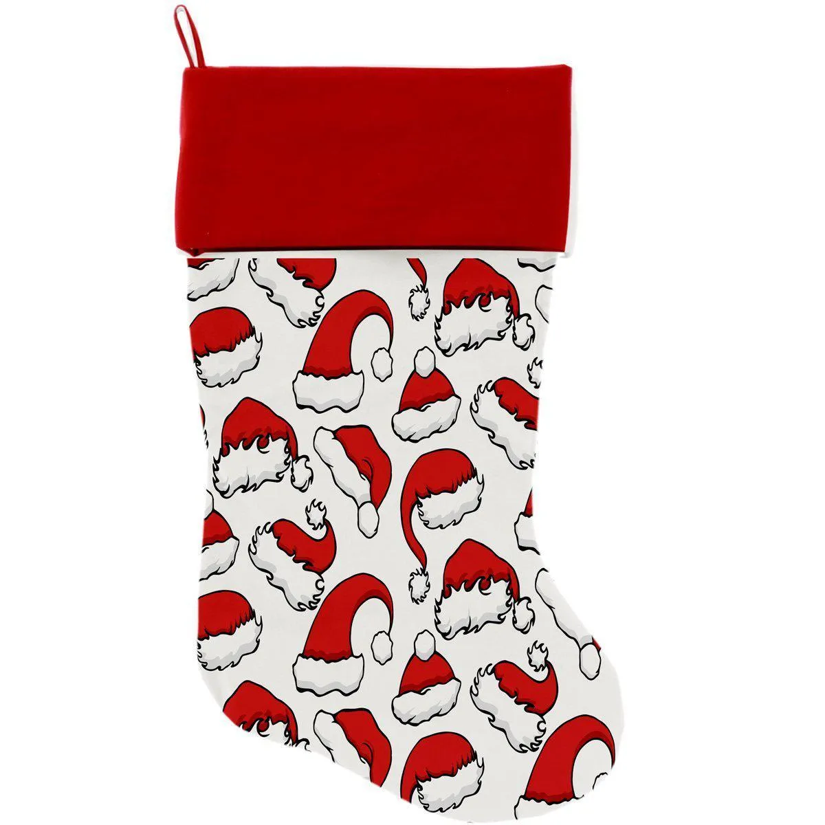 Santa Hats Christmas Stocking