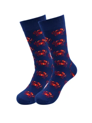 Sick socks - Crab - Seafood Food Service Dress Casual Socks