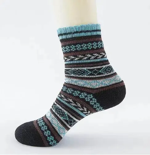 Stripe comfortable Wool Socks