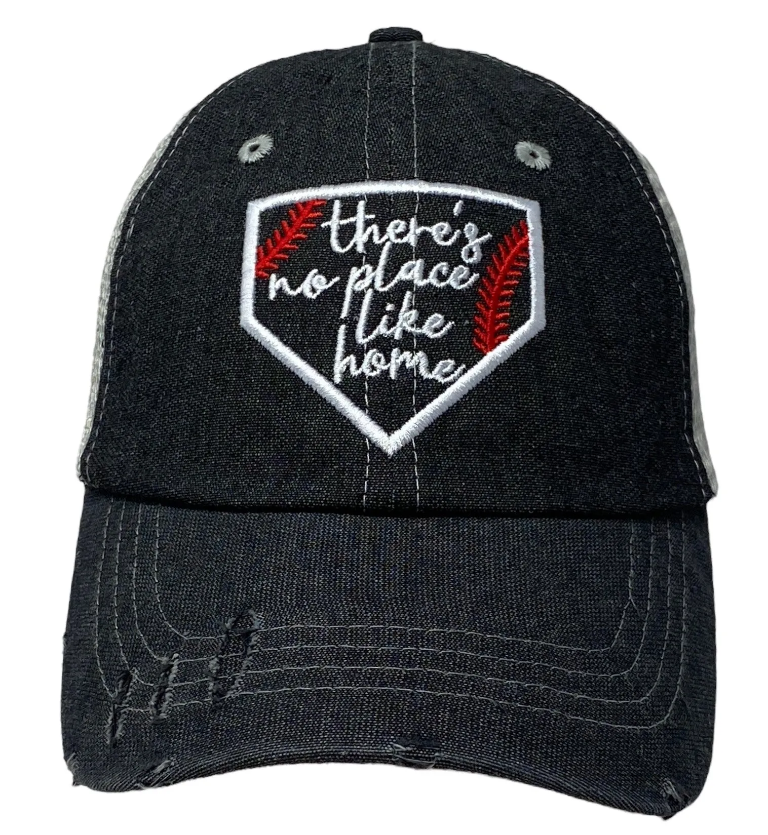 There's No Place Like Home Baseball MOM Softball MOM Hat