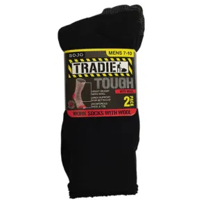 Tradie Wool Blend Sock 2pack