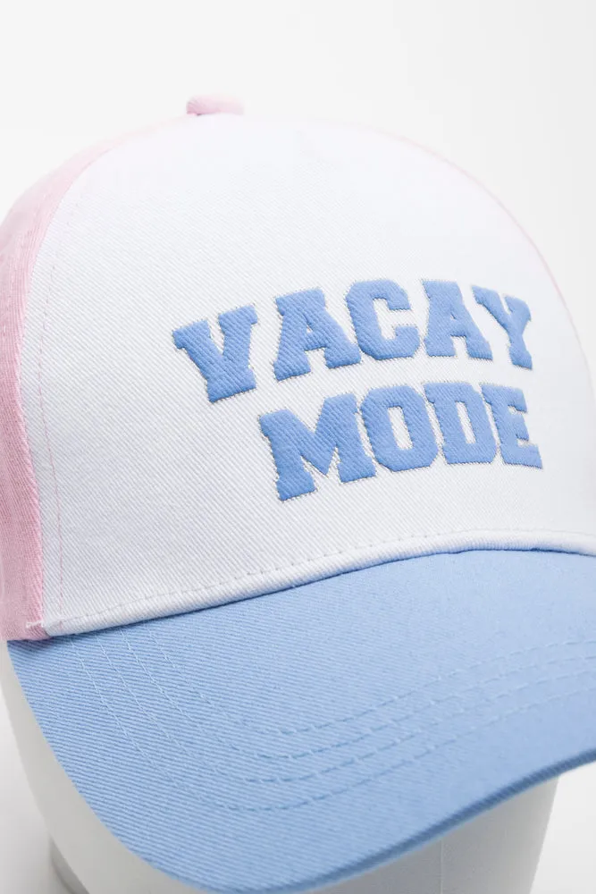 Vacay Peak Cap White