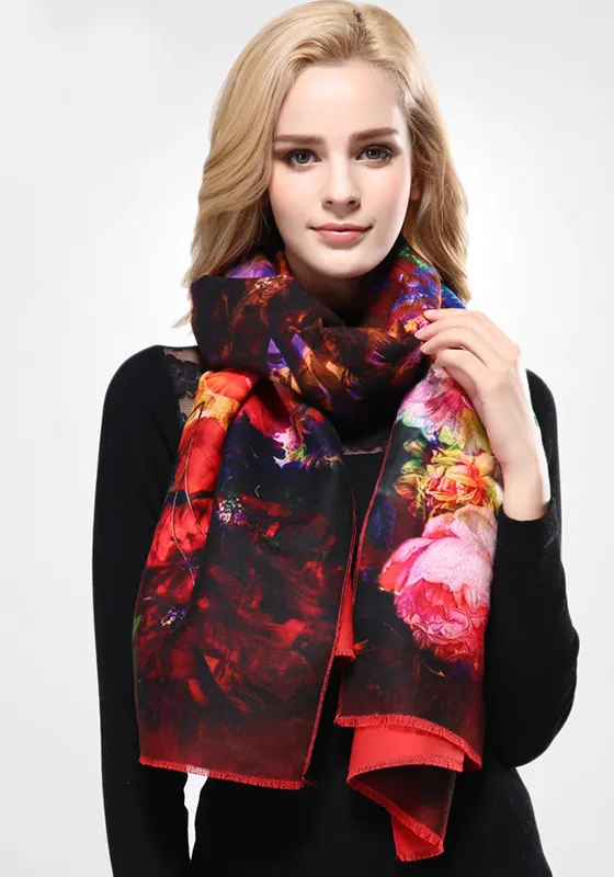 Warm Printing Cashmere Scarf