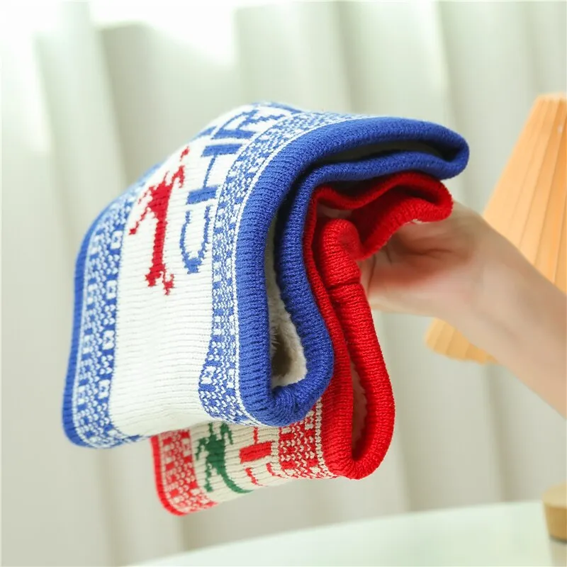 Winter Letter Ski Mask Ring Scarf Unisex Knitted Cotton Warm Neckerchief Cashmere Men Women Snood Bufanda Suit Ourdoor  New