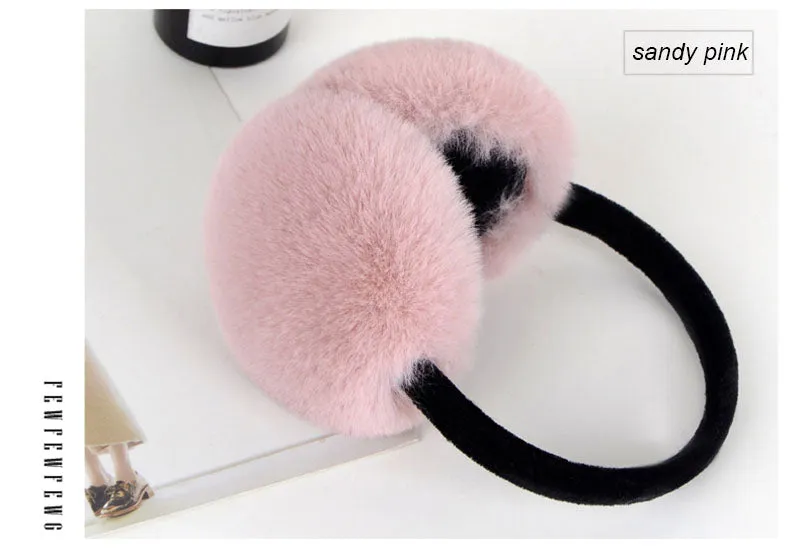 Winter Rabbit Fur Earmuff