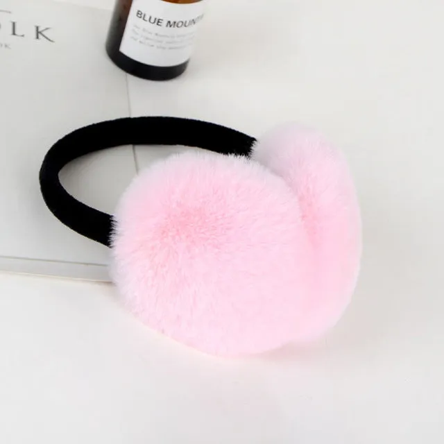 Winter Rabbit Fur Earmuff