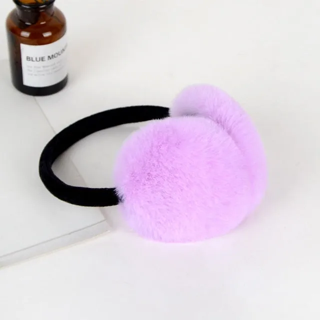 Winter Rabbit Fur Earmuff