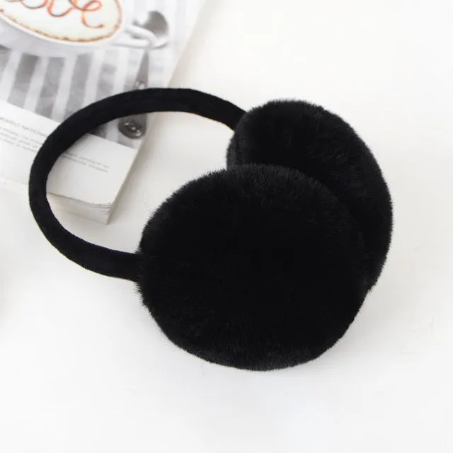 Winter Rabbit Fur Earmuff