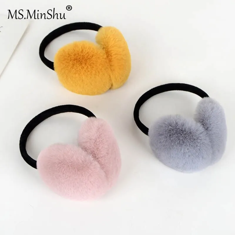 Winter Rabbit Fur Earmuff