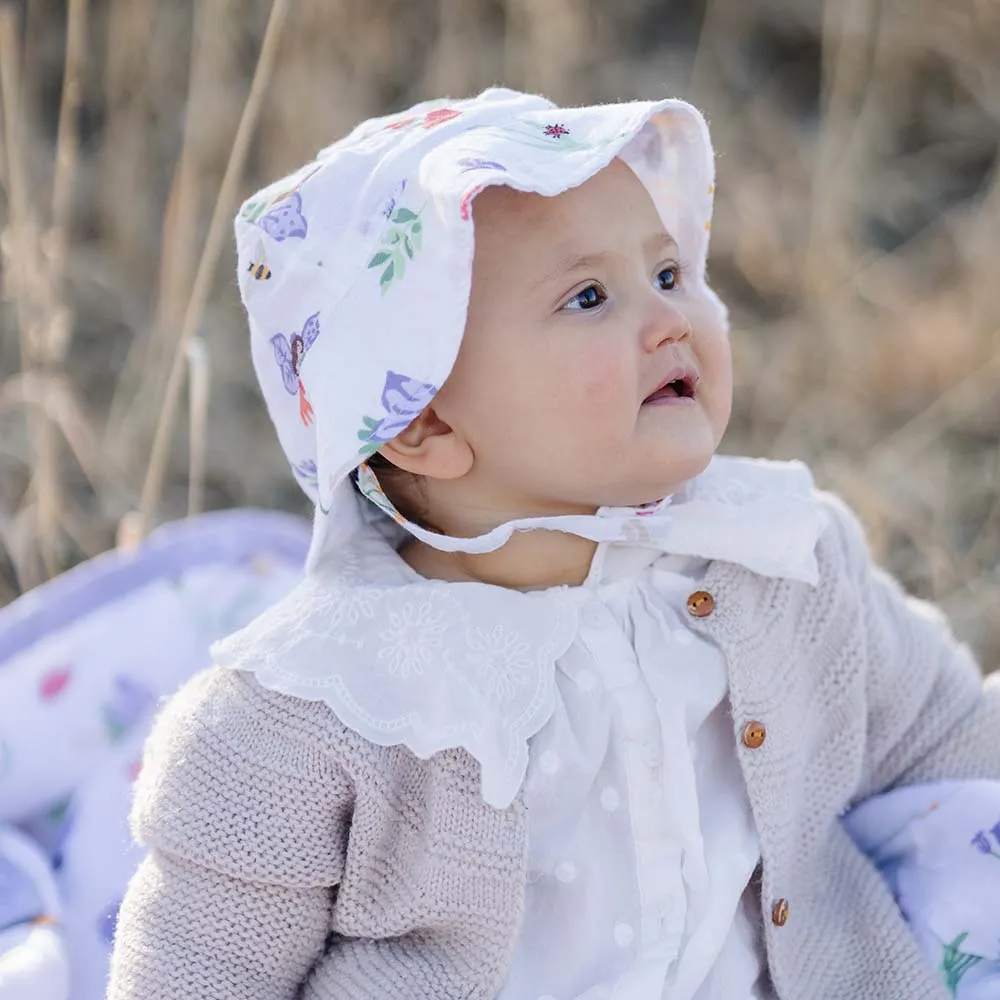 Woodland Fairy Oh So Soft Muslin Sun Hat