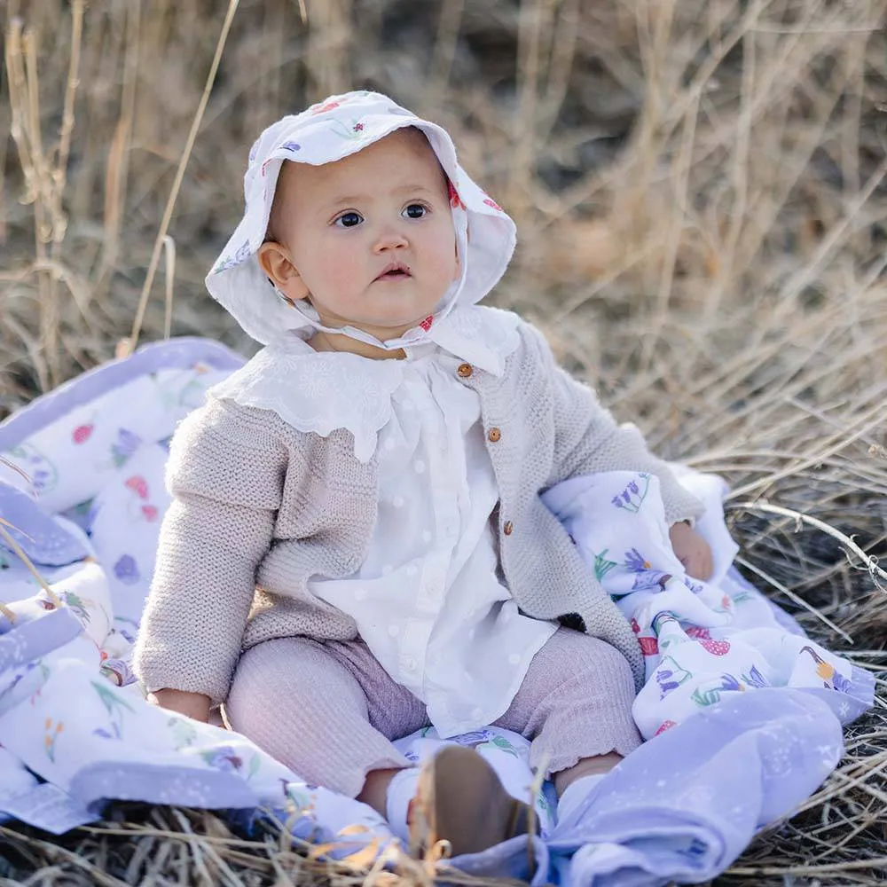 Woodland Fairy Oh So Soft Muslin Sun Hat